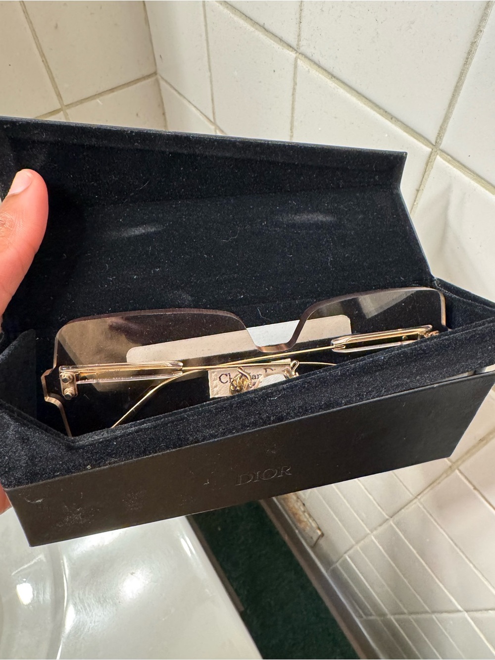 Dior Rimless Sunglasses - Picture 4 of 7